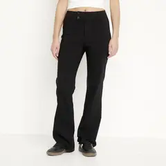 SYBILLA - Pantalón Flare Tiro Alto Mujer