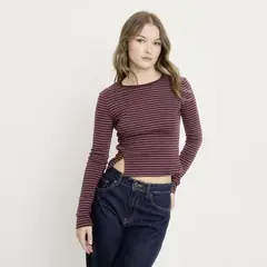 SYBILLA - Polo Manga Larga Mujer