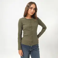 DENIMLAB - Polo Manga Larga Mujer