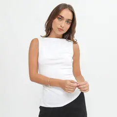 DENIMLAB - Polo Asimétrico Mujer