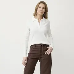 NEWPORT - Polo Manga Larga Mujer