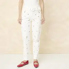 ELLE - Jean Wide Leg Tiro Alto Mujer