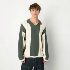 BEARCLIFF - Chompa 100%Algodón Casual Manga Larga Hombre