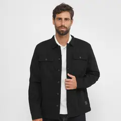 BASEMENT - Casaca 100% Algodón Manga Larga Hombre