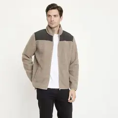 NEWPORT - Casaca Polar Cuello Alto Regular fit Hombre