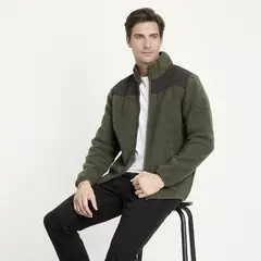 NEWPORT - Casaca Polar Cuello Alto Regular fit Hombre