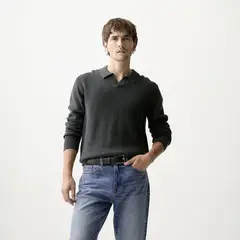 BASEMENT - Chompa 100% Algodón Hombre