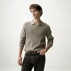 BASEMENT - Chompa 100% Algodón Hombre