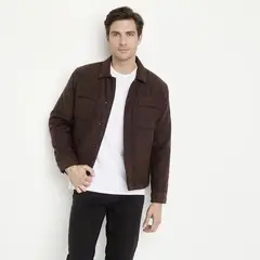 NEWPORT - Casaca Cuello Camisero Regular fit Hombre