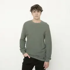 BEARCLIFF - Chompa 100% Algodón Hombre