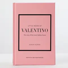 WELBECK - Libro Decorativo Little Book of Valentino 18x12cm