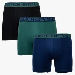 BENETTON - Boxer Algodón Pack X3 Hombre