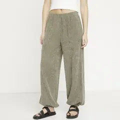 SYBILLA - Pantalón Bombacho Tiro Alto Mujer