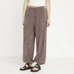 SYBILLA - Pantalón Balloon Tiro Alto Mujer