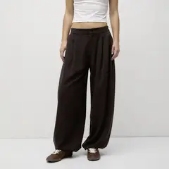SYBILLA - Pantalón Balloon Tiro Alto Mujer