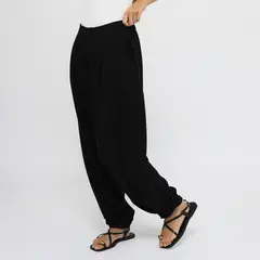 SYBILLA - Pantalón Balloon Tiro Alto Mujer