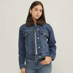 SYBILLA - Casaca Denim Mujer