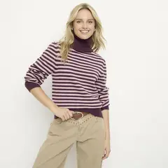 SYBILLA - Chompa Cuello Alto Mujer