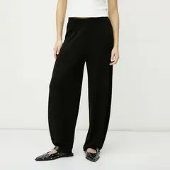 SYBILLA - Pantalón Balloon Tiro Alto Mujer