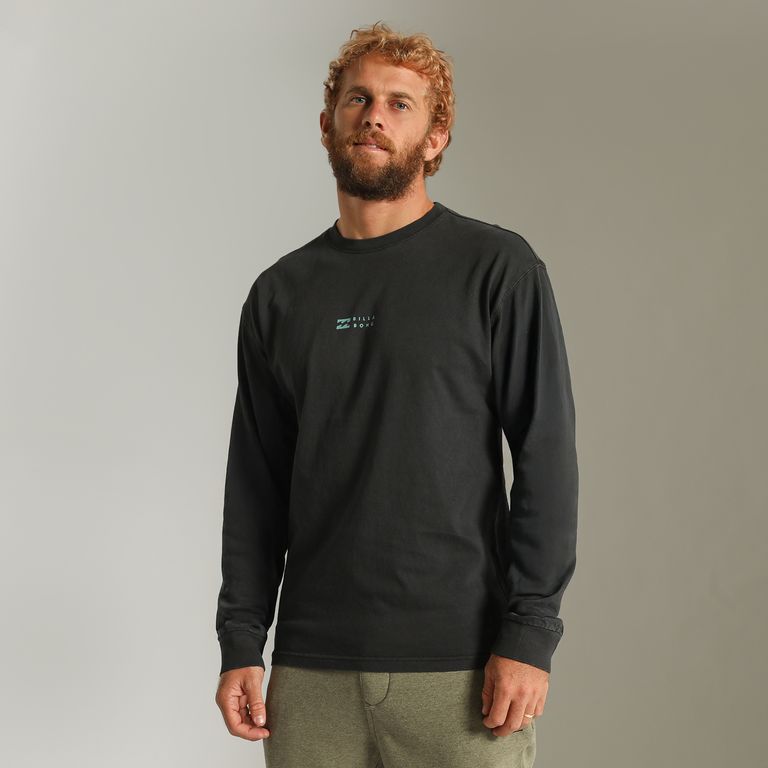 Polo 100% Algodón Manga Larga Hombre