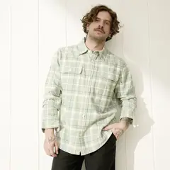 BILLABONG - Camisa 100% Algodón Hombre