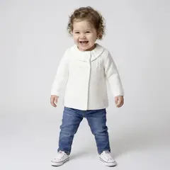 CONIGLIO - Chompa Bebe Niña Algodón