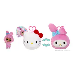 LOL SURPRISE - L.O.L. Surprise Loves Hello Kitty Reversible Plush Surprise