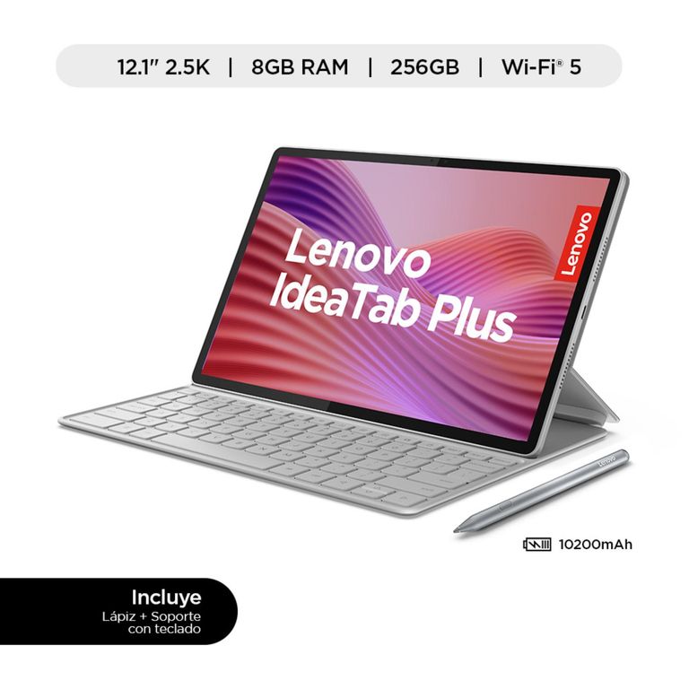 Tablet Idea Tab Plus MediaTek Dimensity 6400  8GB RAM 256GB 12.1" 2.5K 90Hz touch