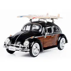 MOTORMAX - Volkswagen Beetle Clásico con Tabla de Suf 1:24 1966
