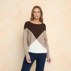 STEFANO COCCI - Chompa Manga Larga Mujer