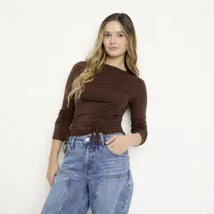 SYBILLA - Polo Manga Larga Mujer