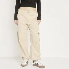 SYBILLA - Pantalón Cargo Tiro Medio Mujer