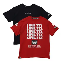 ECKO - Polo Niño Pack X2 Manga Corta Algodón