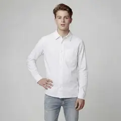 FEDERATION - Camisa Niño Manga Larga Algodón