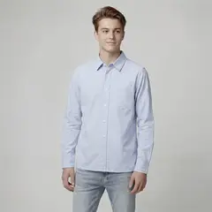 FEDERATION - Camisa Niño Manga Larga Algodón