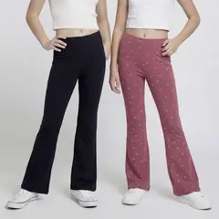 ELEVEN - Legging Niña Pack X2 Algodón
