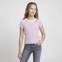 ELEVEN - Polo Niña Manga Corta Algodón