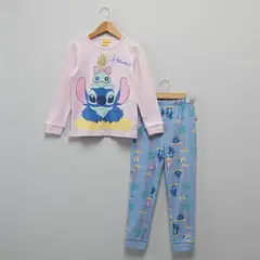 LILO & STITCH - Pijama Niña Algodón Lilo y Stitch