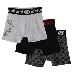 ECKO - Bóxer Niño Pack X3 Algodón