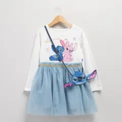 LILO & STITCH - Vestido Niña Algodón Lilo y Stitch