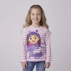GABBYS DOLLHOUSE - Polo Niña Manga Larga Algodón