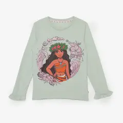 MOANA - Polo Niña Manga Larga Algodón