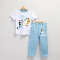 BLUEY - Conjunto Niño 2 Piezas Manga Corta