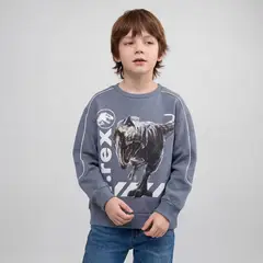 JURASSIC WORLD - Polerón Niño Algodón