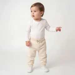 YAMP - Pantalón Buzo Bebé Niña Algodón