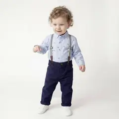 YAMP - Conjunto Bebé Niño Algodón 2 Piezas