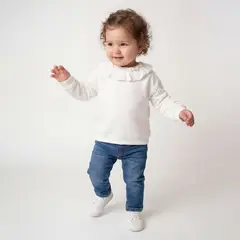 YAMP - Polerón Bebé Niña Algodón