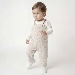 YAMP - Overol Bebé Niña Algodón