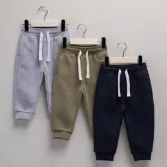 YAMP - Pantalón Buzo Bebé Niño Pack X3 Algodón