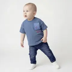 YAMP - Polo Bebé Niño Manga Corta Algodón